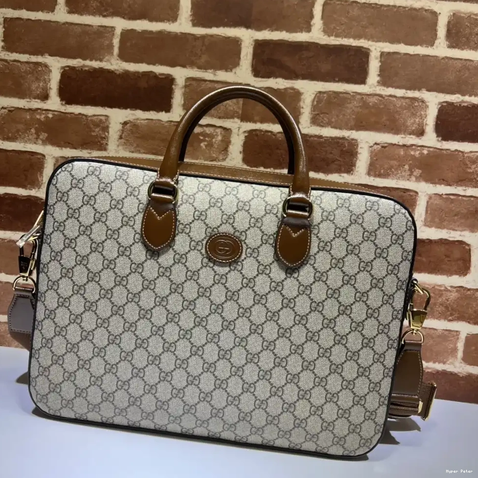 WITH GUCCI G BUSINESS INTERLOCKING CASE 0607